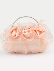 Romantic Lace Flower Bridal Purse Mssza