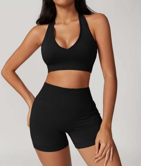 Running Yoga Clothing Sports Bra Fitness Leggings Workout Sets Mssza