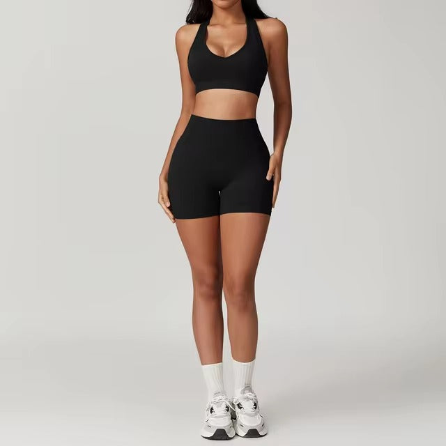 Running Yoga Clothing Sports Bra Fitness Leggings Workout Sets Mssza