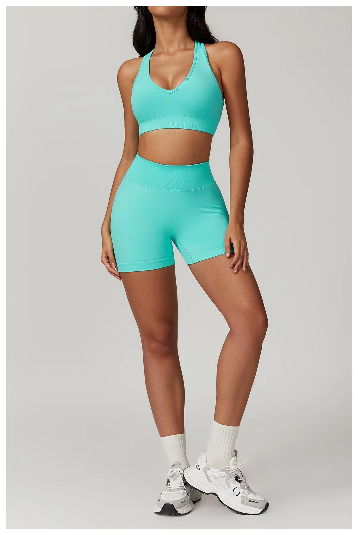 Running Yoga Clothing Sports Bra Fitness Leggings Workout Sets Mssza
