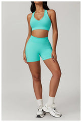 Running Yoga Clothing Sports Bra Fitness Leggings Workout Sets Mssza