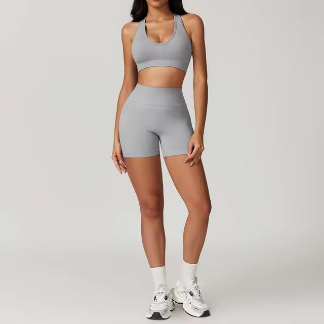 Running Yoga Clothing Sports Bra Fitness Leggings Workout Sets Mssza