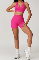 Running Yoga Clothing Sports Bra Fitness Leggings Workout Sets Mssza
