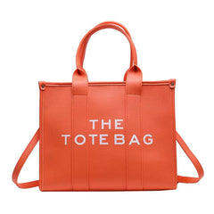 Luxury Soft PU Leather Designer Tote Bag Mssza