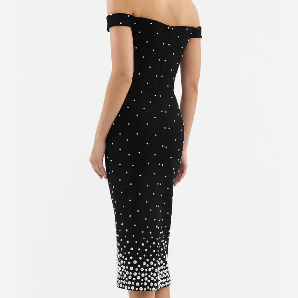 Pearl One Shoulder Dress Mssaz Desses