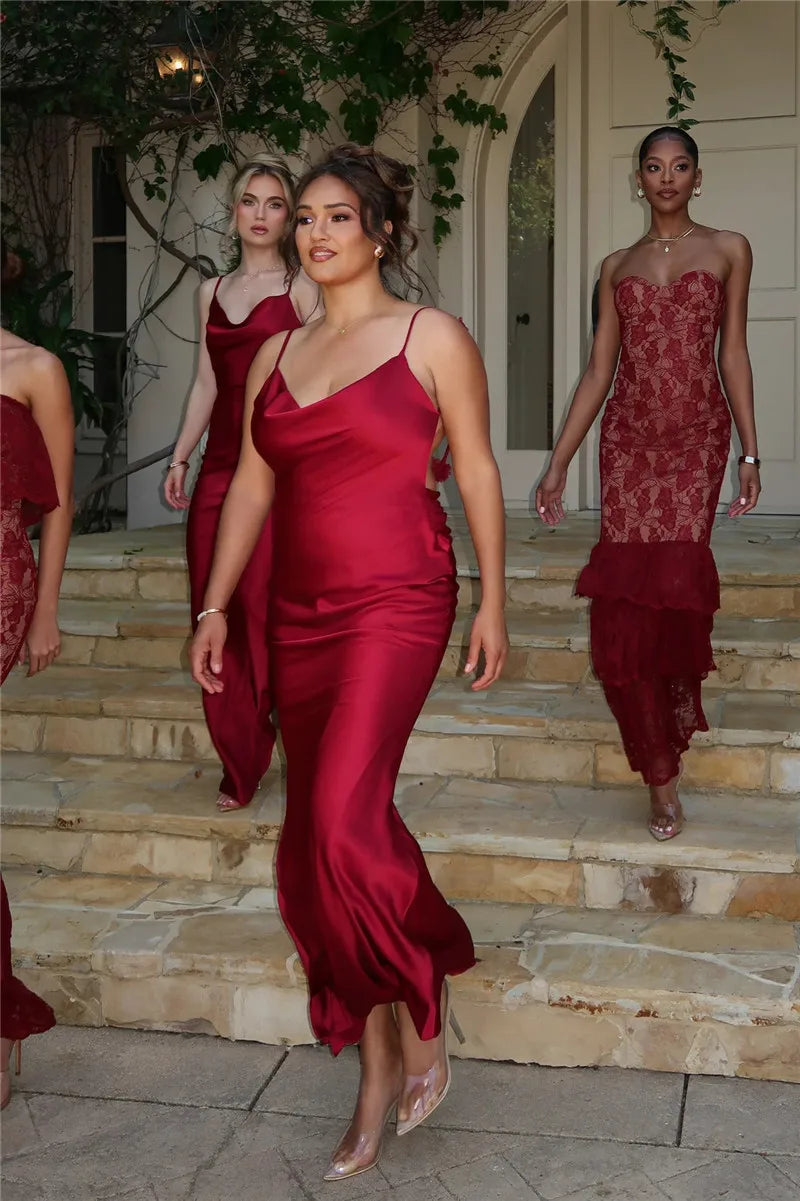 3D Flower Draped Open Back Maxi Dress Mssaz Desses