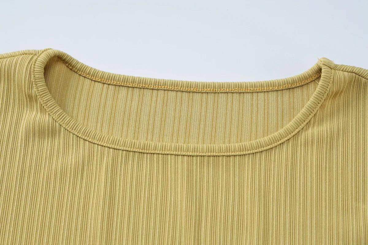 Ribbed Long Sleeve Maxi Dress Mssaz Desses