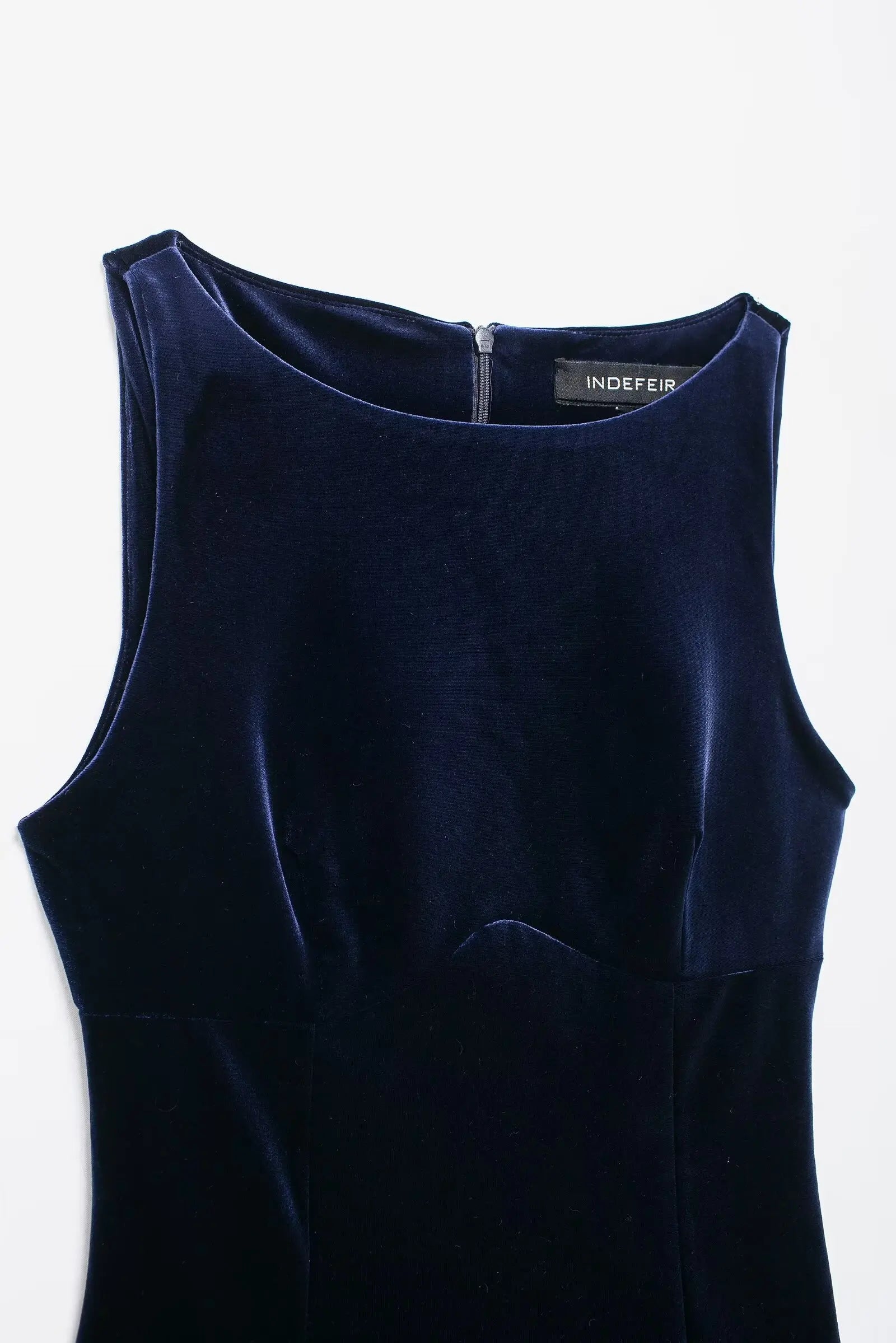 Bow Crew Neck Sleeveless Mini Dress Mssaz Desses
