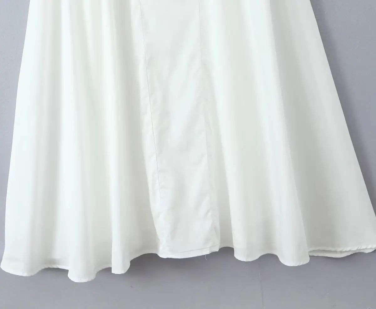 Solid Halter Backless Long Dress Mssaz Desses