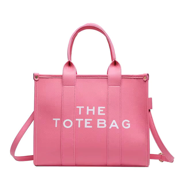 Luxury Soft PU Leather Designer Tote Bag Mssza
