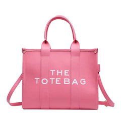Luxury Soft PU Leather Designer Tote Bag Mssza