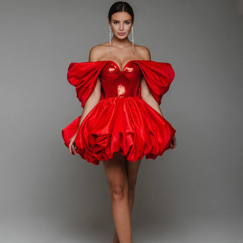 Red Evening Dresses for Women Mssaz Desses