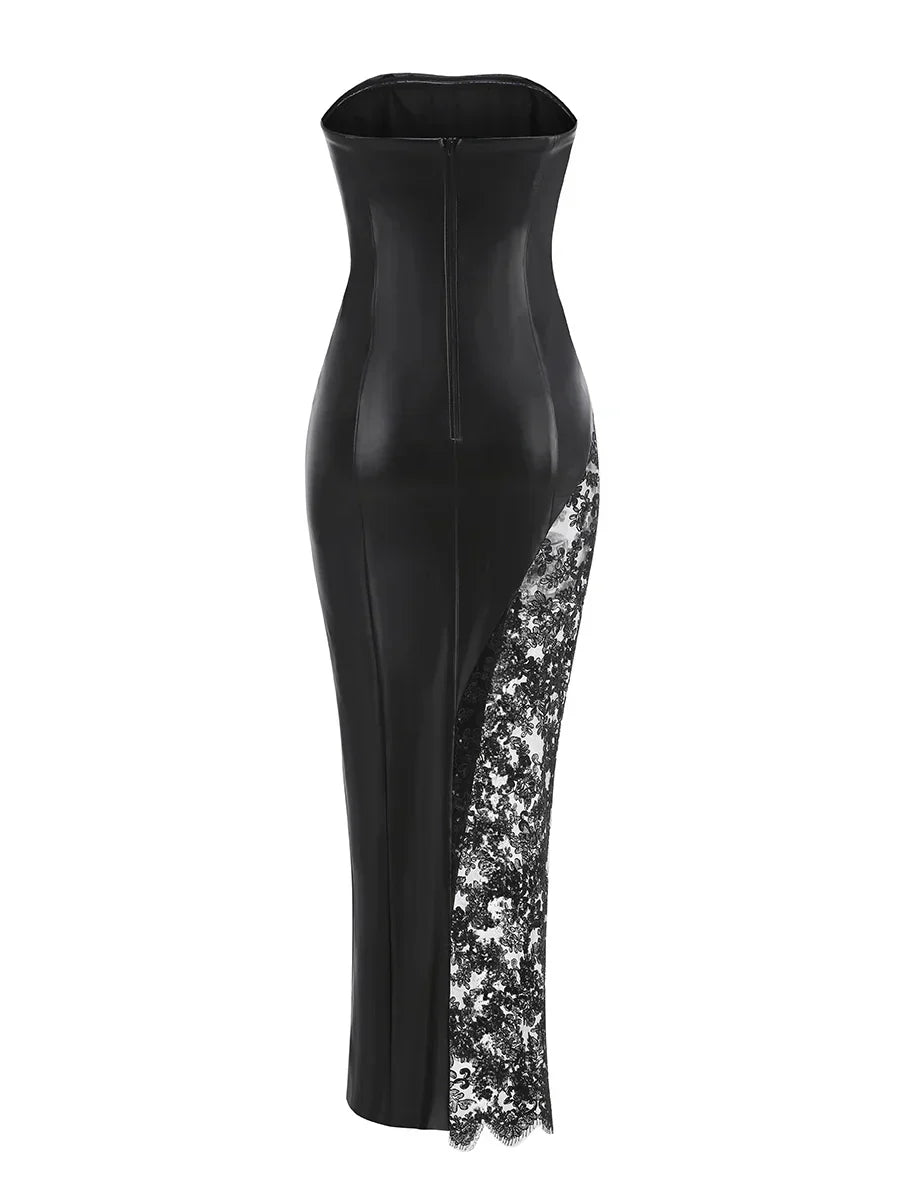 Patchwork Evening Party Dress Mssaz Desses