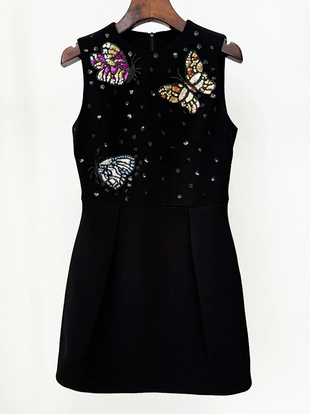Diamond Sequin High Waist Mini Dress Mssaz Desses