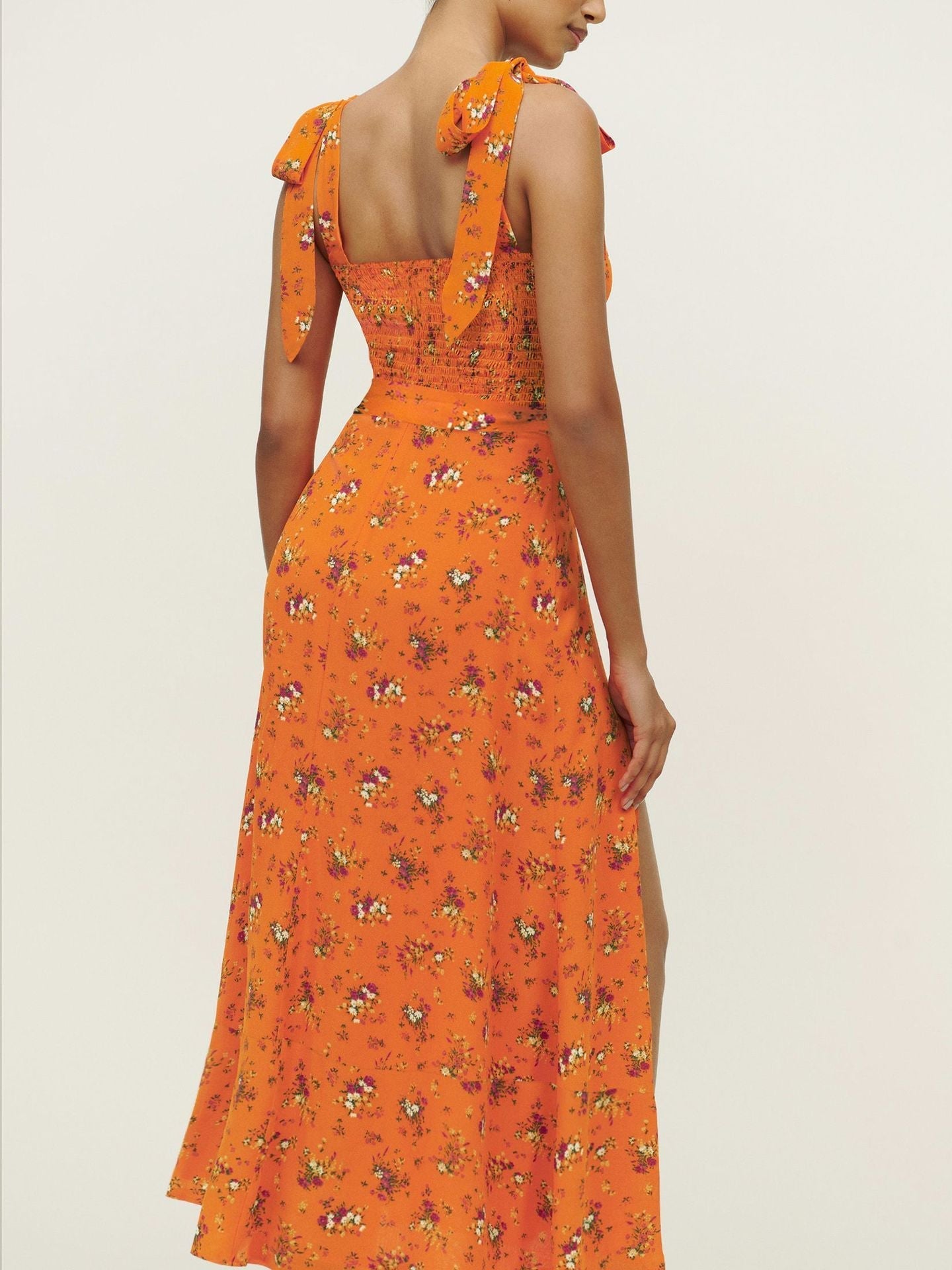 Green Basic Vintage Beach Tank Elegant Retro Floral Long Vestidos Belt Yellow Mssaz Desses