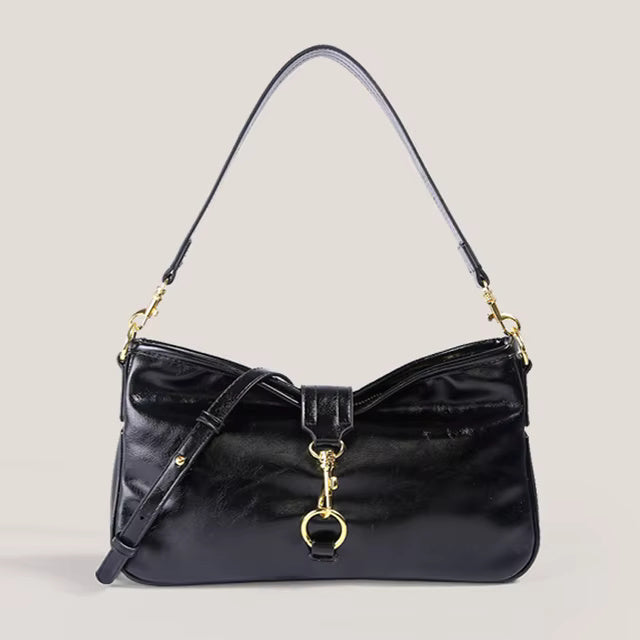 High Quality Soft Skin Vintage Wild Shoulder Luxury Handbags Mssza