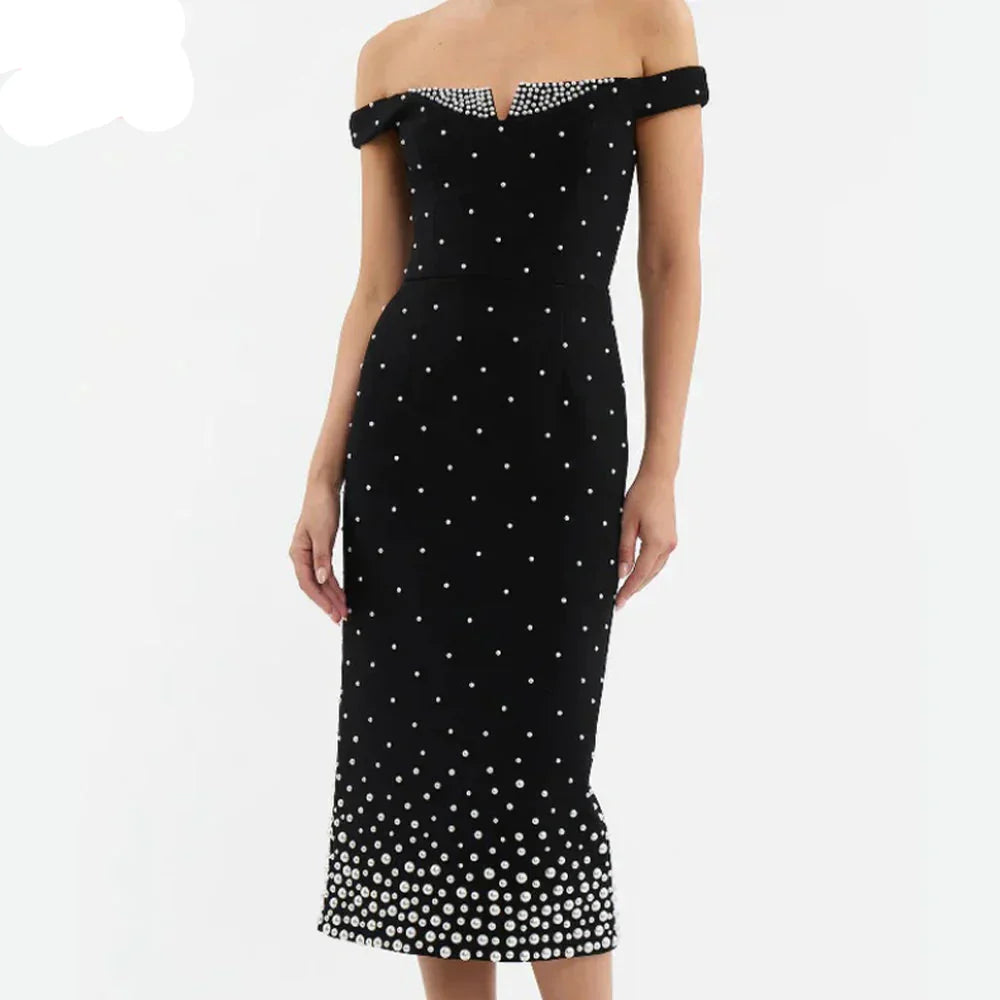 Pearl One Shoulder Dress Mssaz Desses