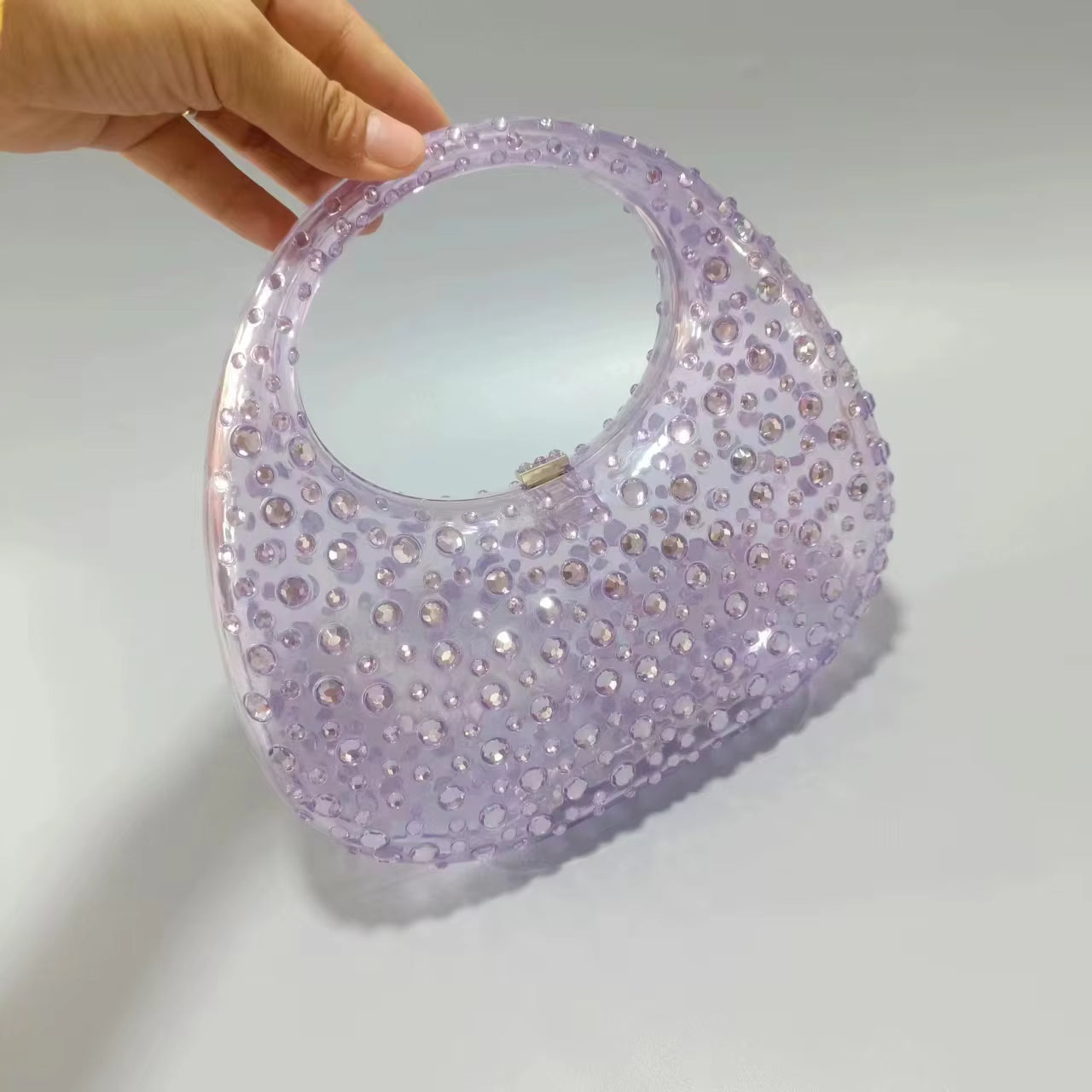 Luxury High Quality Acrylic Box Evening Wedding Party Clutch Bags Mssza