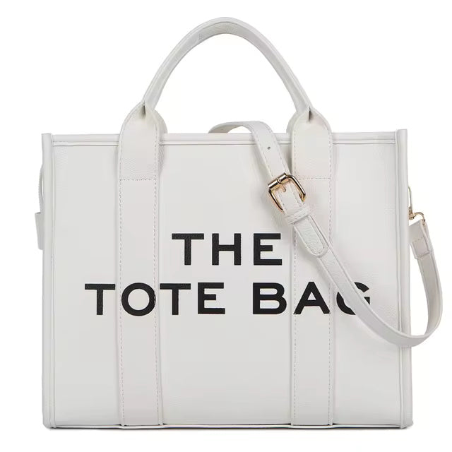 Casual Leather Symatic Large -capacity Tote Bags Mssza