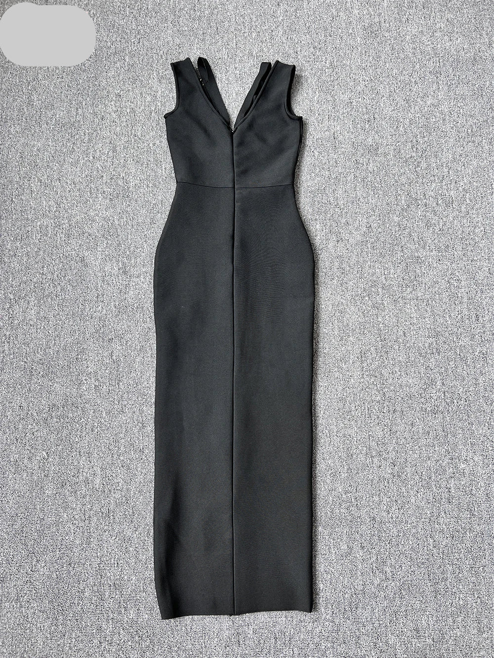 Sleeveless V Neck Bandage Long Dress Mssaz Desses