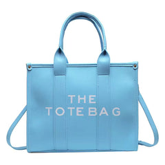 Luxury Soft PU Leather Designer Tote Bag Mssza