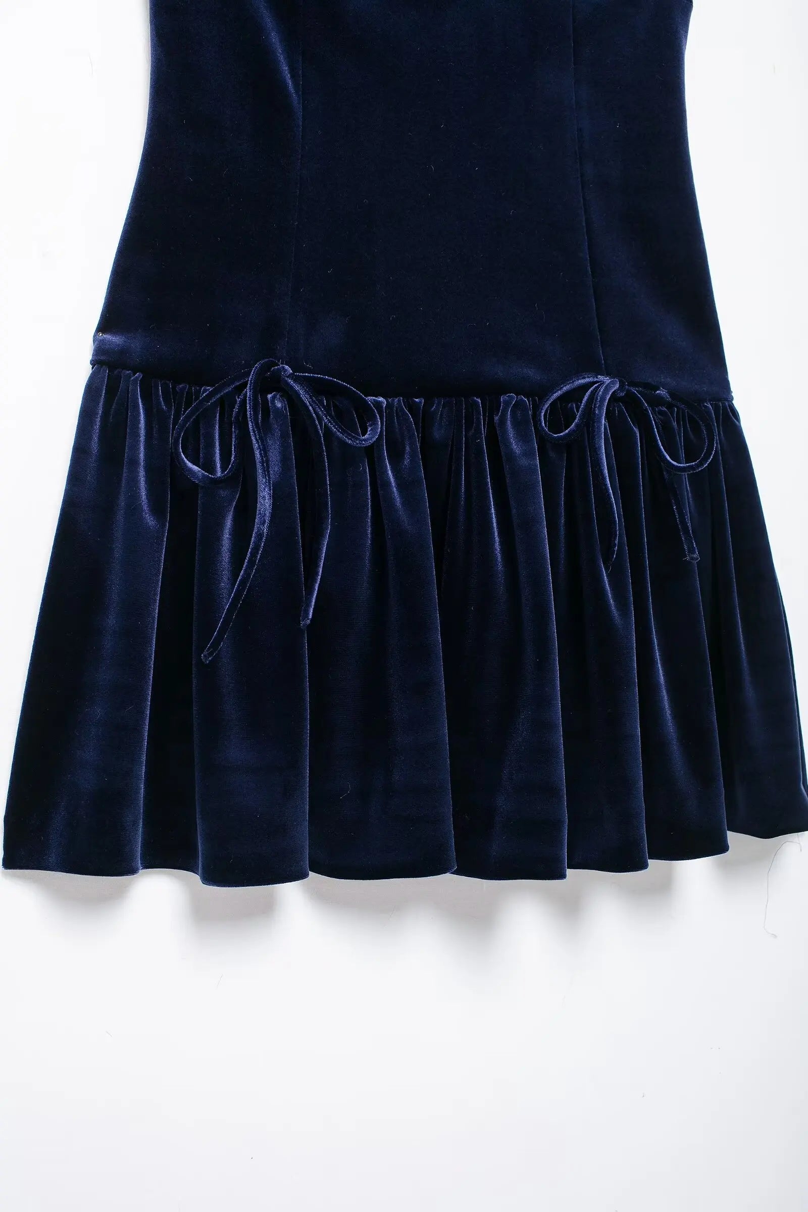 Bow Crew Neck Sleeveless Mini Dress Mssaz Desses