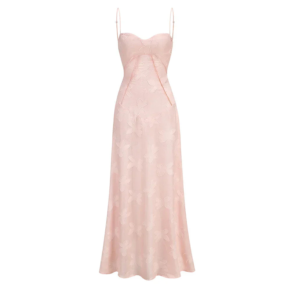 Long Sleeve Formal Deep V-Neck Evening Prom Gown Mssaz Desses