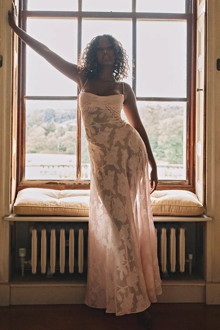 Long Sleeve Formal Deep V-Neck Evening Prom Gown Mssaz Desses