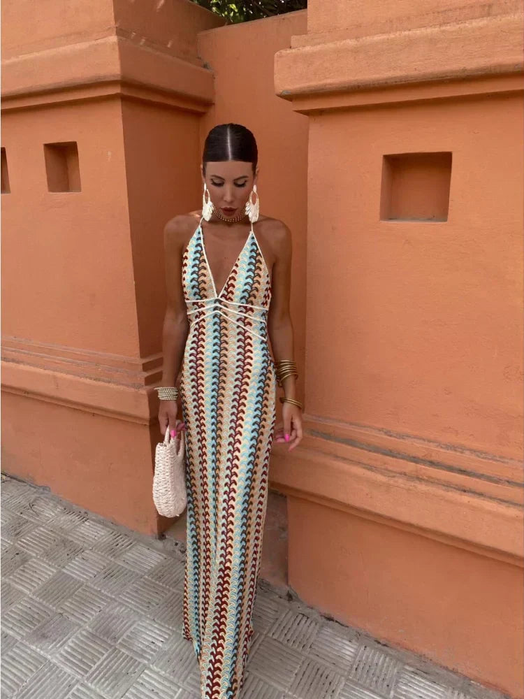 Dilara | Backless Maxi Dress Mssaz Desses