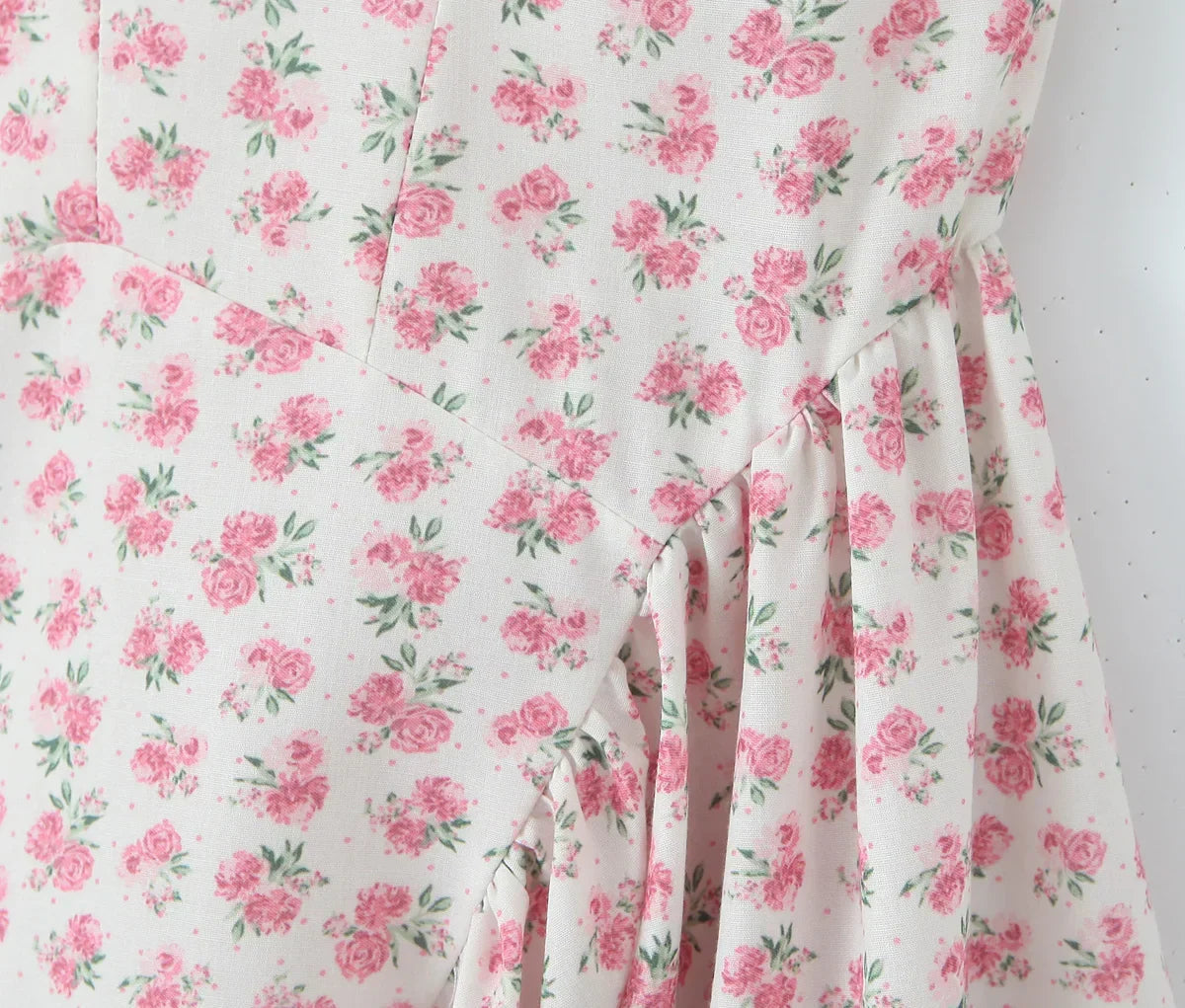 Floral Midi Dress Mssaz Desses