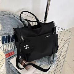Canvas Nylon Crossbody Shoulder Bag Mssza