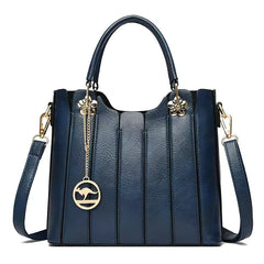 High Quality Luxury Leather Large Capacity Tote Bag Mssza