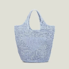 Casual Hollow Straw Designer Letters Handbags Mssza