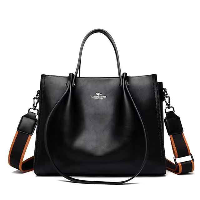 Luxury Designer 3 Layers High Quality Leather Handbags Mssza