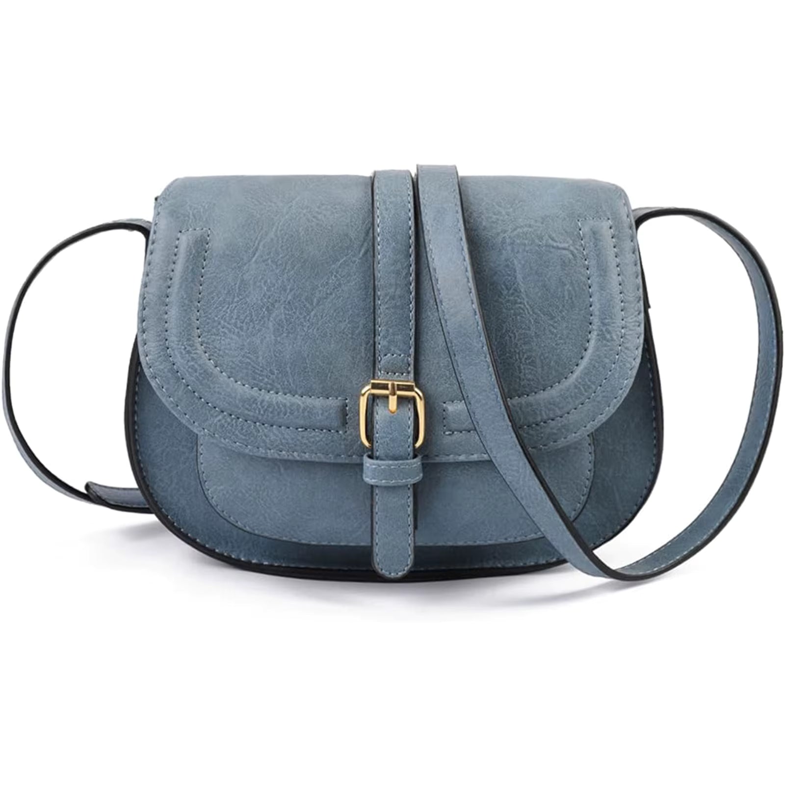 Saddle Shoulder Purse and Boho With Strap Faux Leather Crossbody Bags Mssza