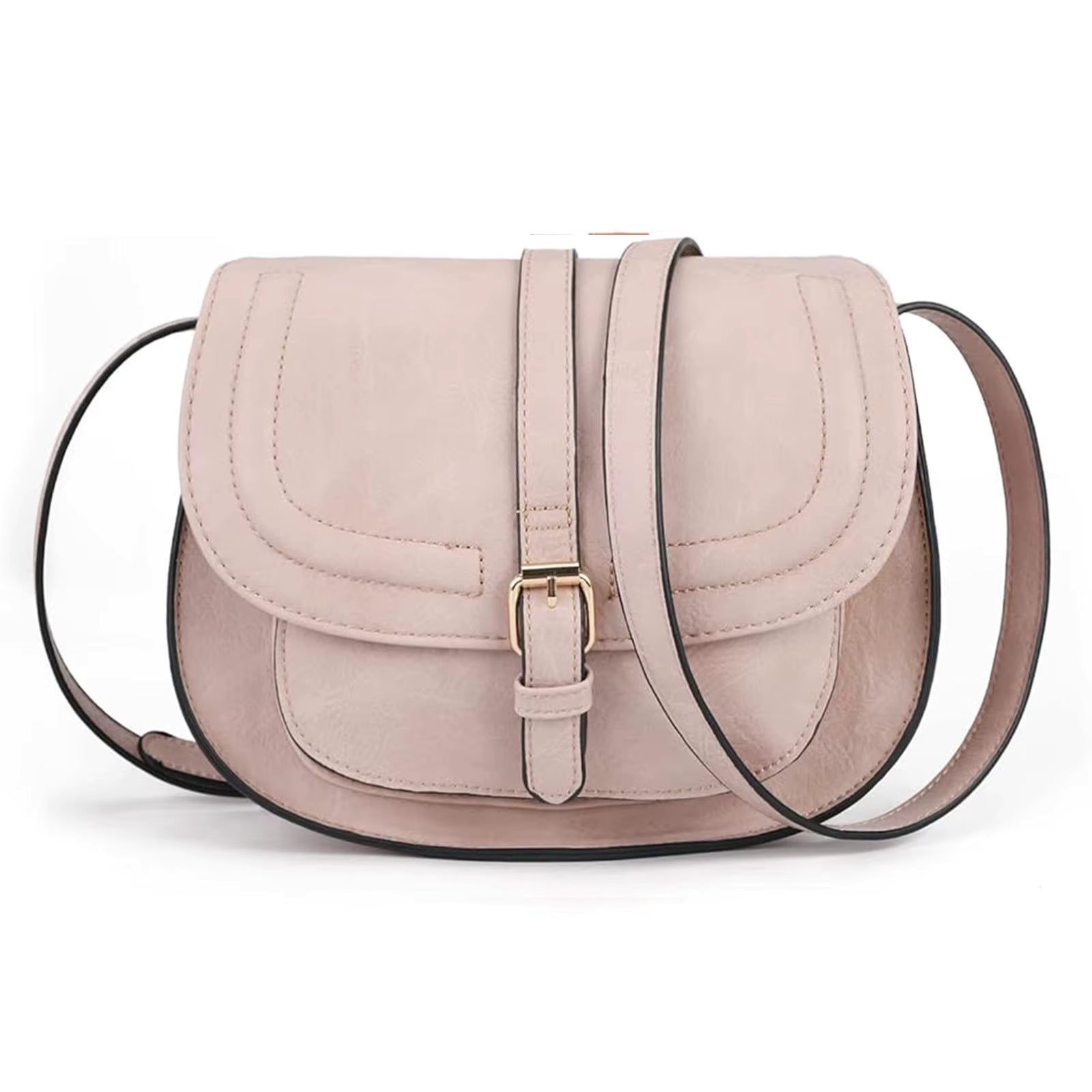 Saddle Shoulder Purse and Boho With Strap Faux Leather Crossbody Bags Mssza