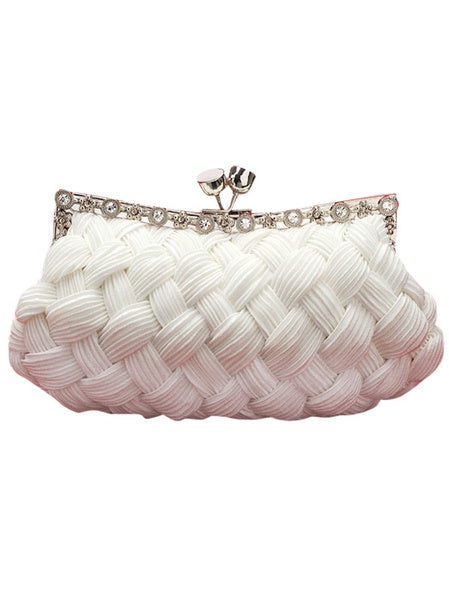 Satin Wedding Clutch bag Mssza