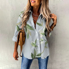 Elegant Comfortable Street Slight Stretch Loose Shirt Mssza