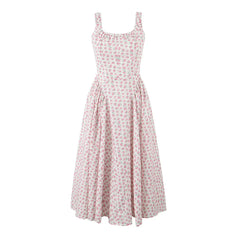 Floral Midi Dress Mssaz Desses