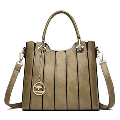High Quality Luxury Leather Large Capacity Tote Bag Mssza