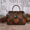 Vintage Handmade Embossed Leather Designer Shoulder Crossbody Bags Mssza