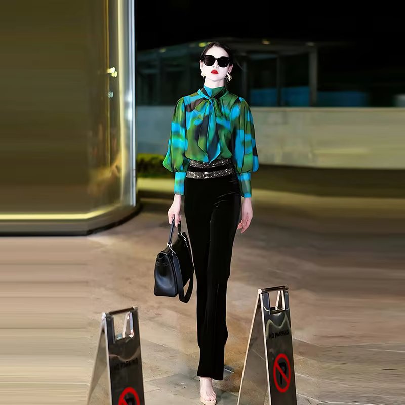Luxury High-end Feeling Unique and Chic Super Beautiful Shirt Mssza