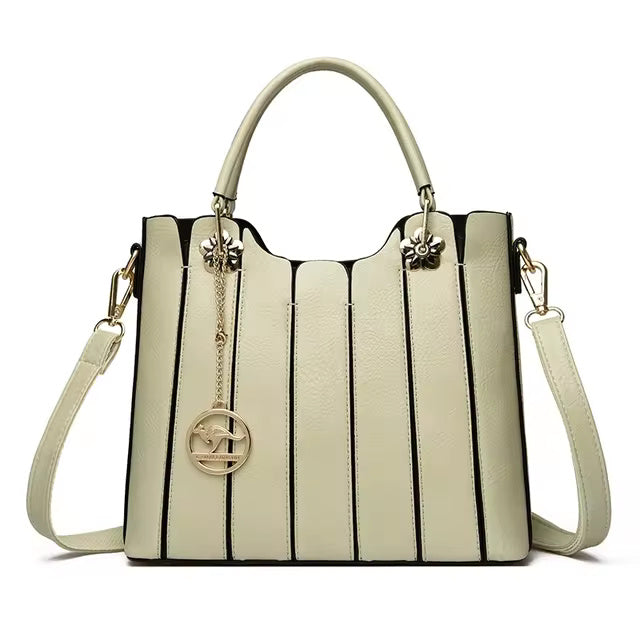 High Quality Luxury Leather Large Capacity Tote Bag Mssza