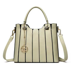 High Quality Luxury Leather Large Capacity Tote Bag Mssza