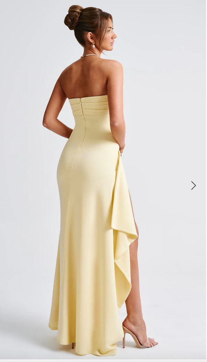 Vita Di Palmaâ„?| Sofia Strapless Maxi Dress Mssaz Desses