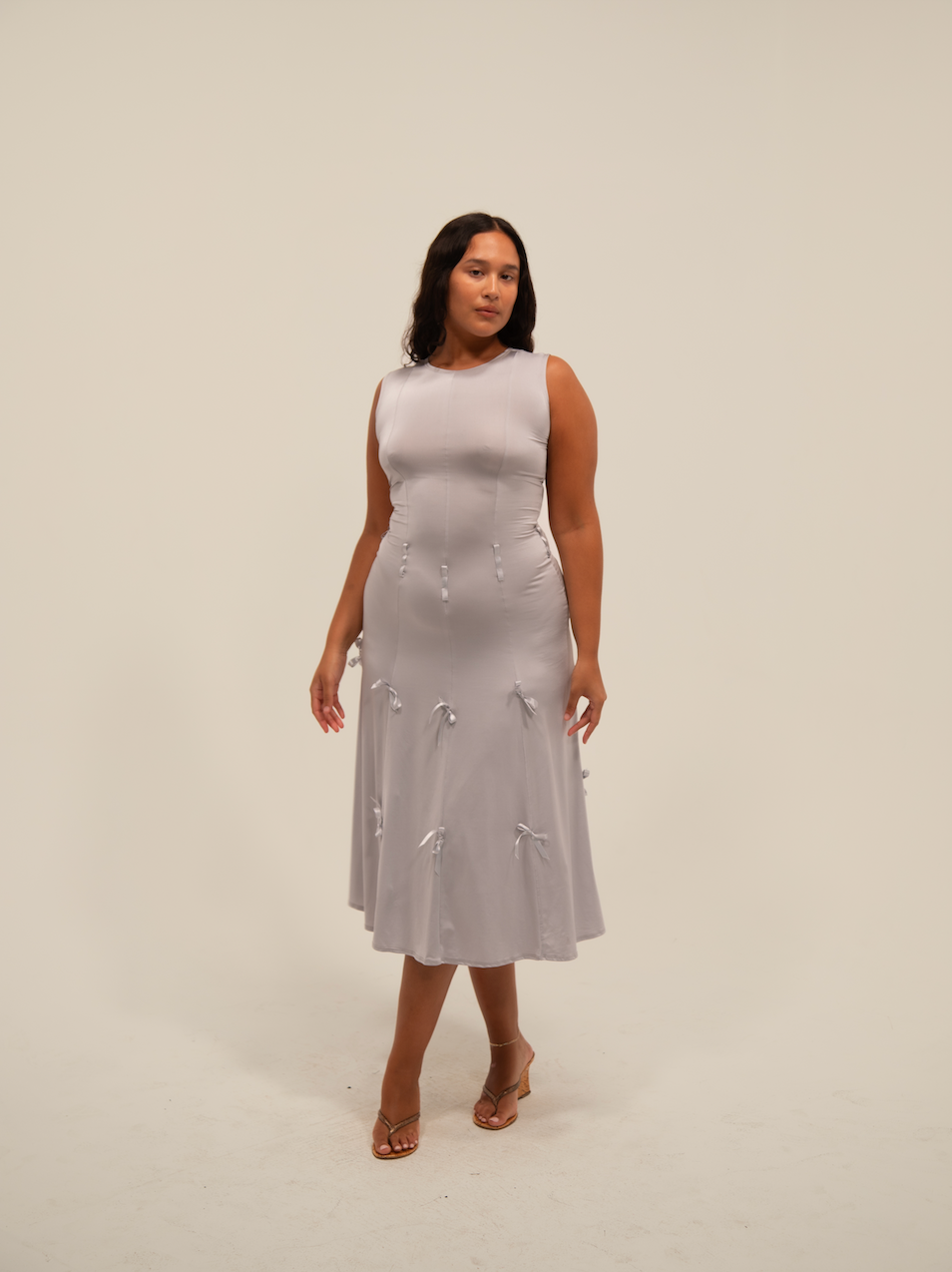 Bow-Tie Convertible Dress Mssaz Desses
