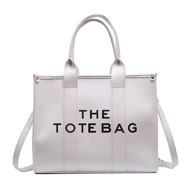 Luxury Soft PU Leather Designer Tote Bag Mssza