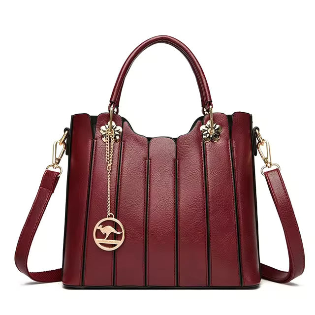 High Quality Luxury Leather Large Capacity Tote Bag Mssza