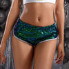 Sequin Bead Stretch Outdoor Leisure Sports Fitness Cool Breathable Shorts Mssza