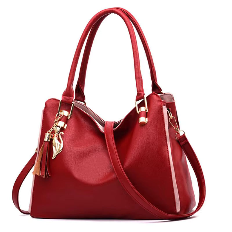 Sequined Tassel Tide Top-handle Simple Shoulder Party Totes Handbags Mssza